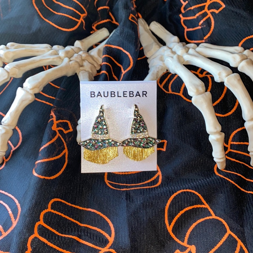Witch Hat earrings by Baublebar (NWT)